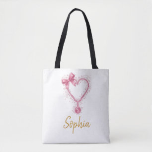 Tote Bag Cadeau personnalisé d'appréciation infirmière Four