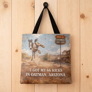Tote Bag Cadeau personnalisé du centenaire de la route 66 d