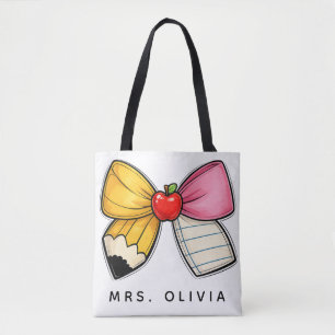Tote Bag Cadeau personnalisé pour enseignant Enseignant p