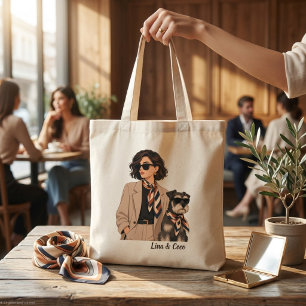 Tote Bag "Cadeau personnalisé pour maman de chien" "Proprié