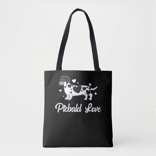 Tote Bag Cadeau pie de propriétaire de chien de teckel (Devant)