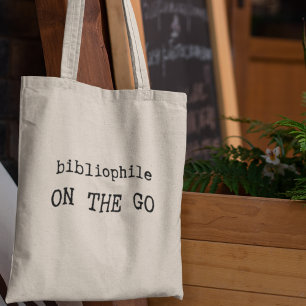 Tote Bag Cadeau pour bibliophile branché