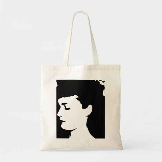 Tote Bag Cadeau Pour Hommes Bettie Page - Poster minimalist (Devant)