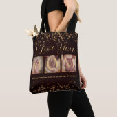 Tote Bag Cadeau pour Maman Photo Collage (De près)