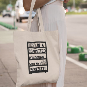 Tote Bag Cadeau pour un bibliophile drôle, un lecteur, un é