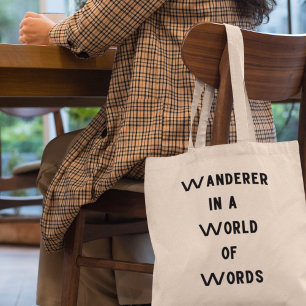 Tote Bag Cadeau pour un voyageur littéraire, un amoureux de