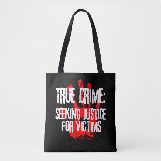 Tote Bag Cadeau Vrai Ventilateur De Crime (Devant)