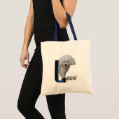 Tote Bag Cadeaux Bichon Frise (Devant (produit))