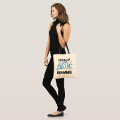 Tote Bag Cadeaux bleus totalement impressionnants de (Devant (modèle))