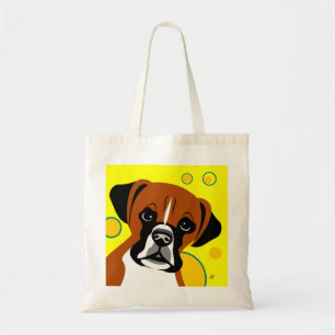 Tote Bag Cadeaux d'amoureux des chiens de boxeur