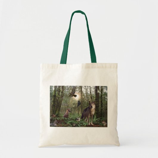 Tote Bag Cadeaux d'animaux forestiers (Devant)
