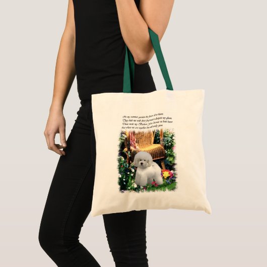 Tote Bag Cadeaux d'art Bichon Frise (Devant (produit))
