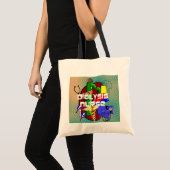 Tote Bag Cadeaux d'art d'infirmière de dialyse (Devant (produit))