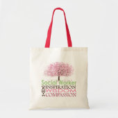 Tote Bag Cadeaux d'assistant social (Devant)