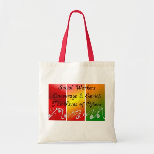 Tote Bag Cadeaux d'assistant social (Devant)