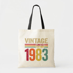 Tote Bag Cadeaux de 39 ans Vintage 1983 39e cadeau d'annive