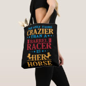 Tote Bag Cadeaux de cheval d'emballage de baril pour des (De près)