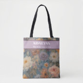 Tote Bag Cadeaux de graduation en aquarelle douce pour peti (Devant)