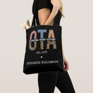 Tote Bag Cadeaux de l'assistant d'ergothérapie OTA personna