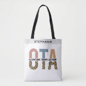 Tote Bag Cadeaux de l'assistant d'ergothérapie OTA personna (Devant)