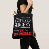 Tote Bag Cadeaux de récupération de chirurgie pour l'épaule (De près)