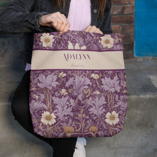 Tote Bag Cadeaux de retraite botanique vintages pour maman 