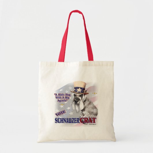 Tote Bag Cadeaux de Schnauzer miniatures (Devant)