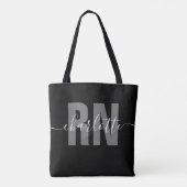 Tote Bag Cadeaux d'études d'infirmière autorisée (Dos)
