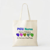 Tote Bag Cadeaux d'infirmière de PICU (Devant)
