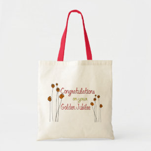 Tote Bag Cadeaux d'or de jubilé de nonnes (cinquantième