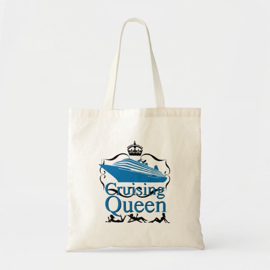 Tote Bag Cadeaux drôles de croisière de bateau de croisière (Devant)