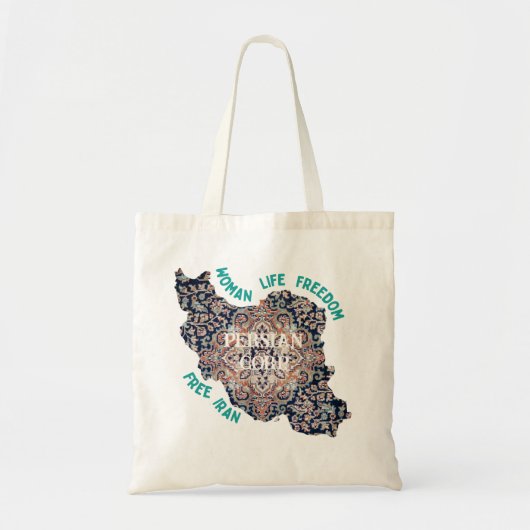 Tote Bag Cadeaux en vrac persans personnalisés pour les col (Devant)