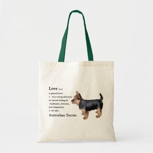 Tote Bag Cadeaux Fourre-tout de Terrier australien (Devant)