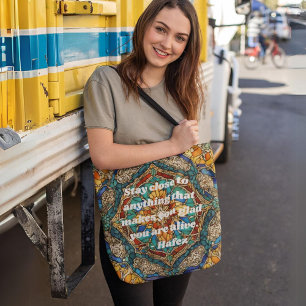 Tote Bag Cadeaux iraniens Motifs en mosaïque de verre sur m