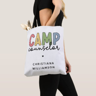 Tote Bag Cadeaux personnalisés de conseillers de camp