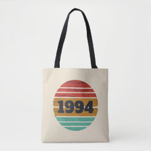 Tote Bag Cadeaux personnalisés vintages de 30e anniversaire
