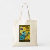 Tote Bag Cadeaux Robot Pour Anniversaire (Dos)