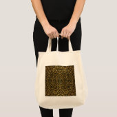 Tote Bag Cadeaux Rockabilly Imprimé Léopard RAB (Devant (produit))