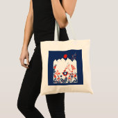Tote Bag Cadeaux Suédois Et Finlandais D'Art Populaire (Devant (produit))