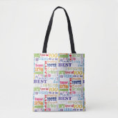 Tote Bag Cadeaux Uniques Et Spéciaux 100e Fête Anniversaire (Devant)