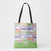 Tote Bag Cadeaux Uniques Et Spéciaux 100e Fête Anniversaire (Devant)