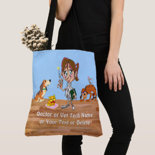 Tote Bag Cadeaux Vétérinaires, Cadeaux de Noël Vet Tech