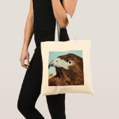 Tote Bag Cadir - Buse à queue rouge (Devant (produit))