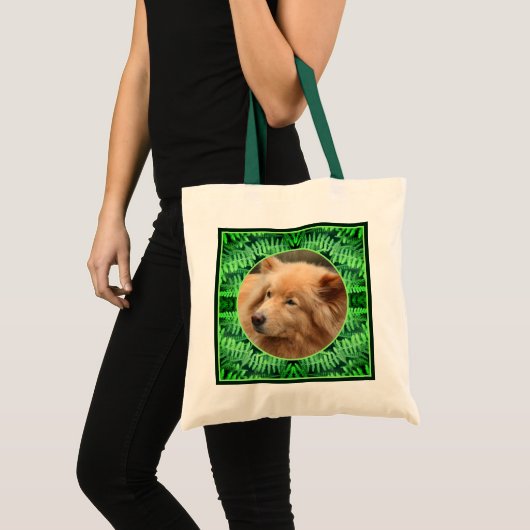 Tote Bag Cadre de Fermes Vertes Créez votre propre animal d (Devant (produit))
