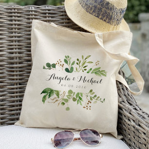 Tote Bag Cadre de verdure Demoiselle d'honneur Personnalisé