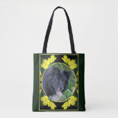 Tote Bag Cadre Fleur De Géranium Créez Votre Propre Photo (Devant)