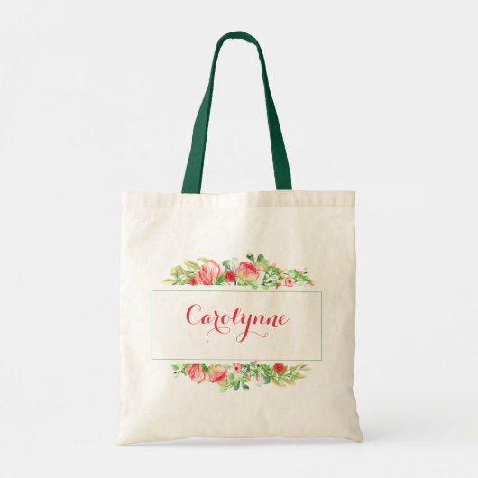 Tote Bag Cadre rose (Dos)
