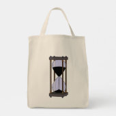 Tote Bag Cadre temporel du sablier (Dos)