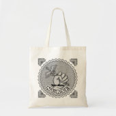 Tote Bag Caducée main infirmière (Devant)
