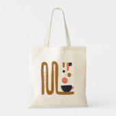 Tote Bag Café Abstrait (Dos)